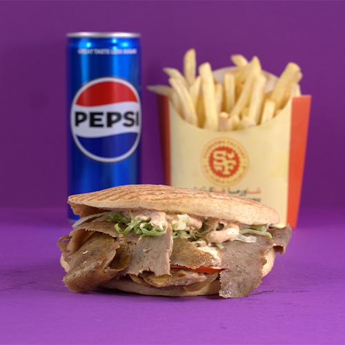Greek Meat Doner Meal