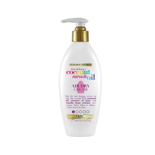 Ogx Flexible Control Frizz Defying+ Coconut Miracle Oil Air Dry Cream 177ml