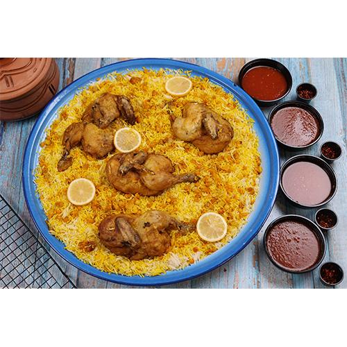 Chicken Majbous Tray Enough for 5Persons