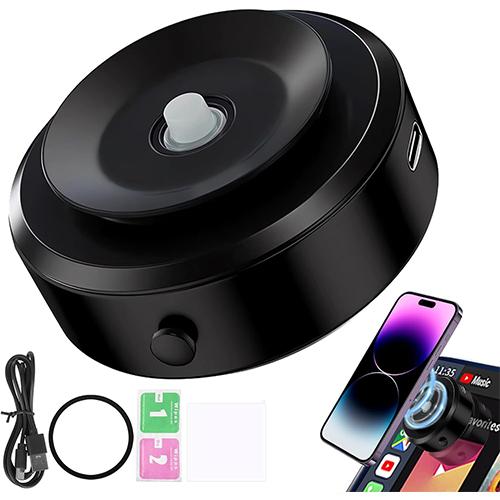 Sky Water Bottle with Phone Holder 720ml Black