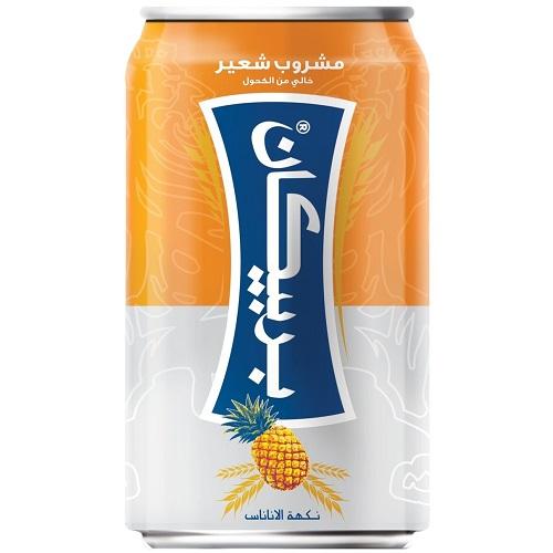 بربيكان مشروب الشعير بنكهة الاناناس 330مل
