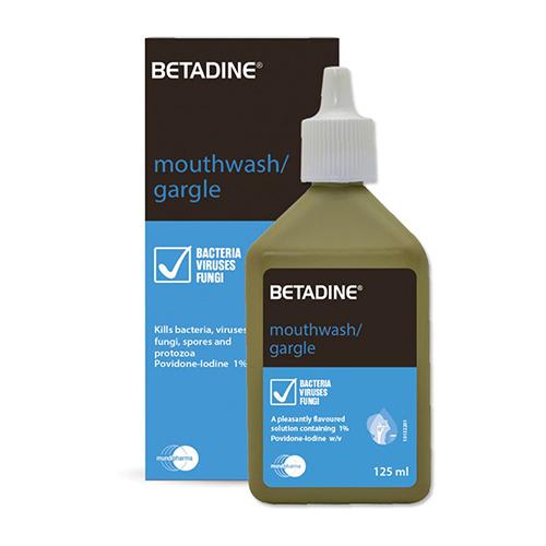 Betadine Mouthwash 125ml