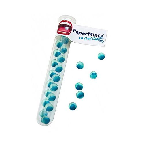 Papermints Cool Caps Mint Tube Sugar Free 18Pcs