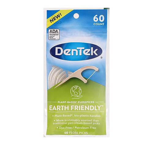 Dentek Earth Friendly Floss Picks 60Pcs 