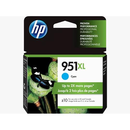 اتش بي 951XL حبر طابعة اصلية عالية الانتاجية سماوي موديل رقم.951XLC