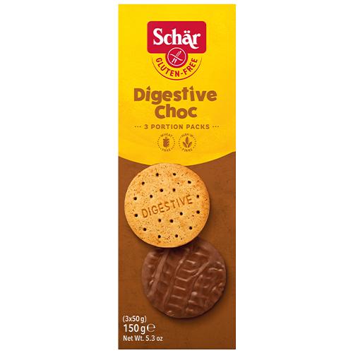 Schar Digestive Biscuit with Choclate Natural Gluten Free 150g