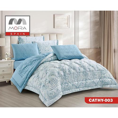 مورا كاثي لحاف 6قطع مجوز كينج 240×260 6قطع CATHY-003 موديل رقم.J-1051