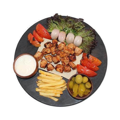 ماعون شيش طاووق 3اسياخ