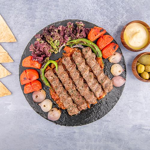 Meat Kebab Plate 4Skewers