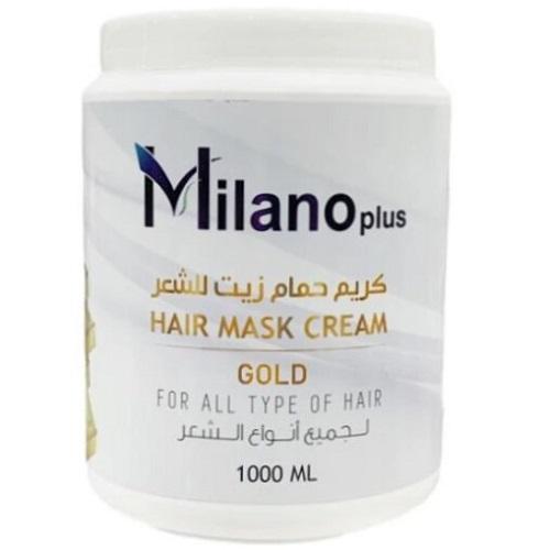 ميلانو بلس كريم حمام زيت للشعر بخلاصة الذهب 1000مل