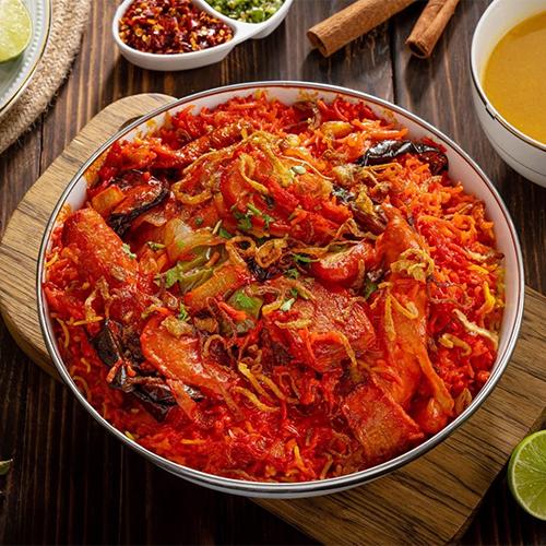 Chicken Maqluba Tray Enough for 4to5Persons