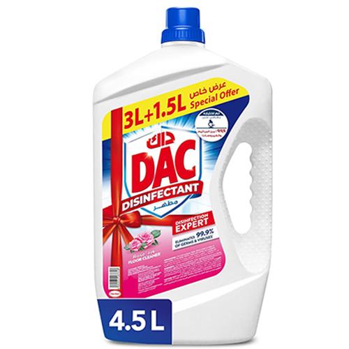 DAC Disinfectant Floor Cleaner Rose 4.5Ltr