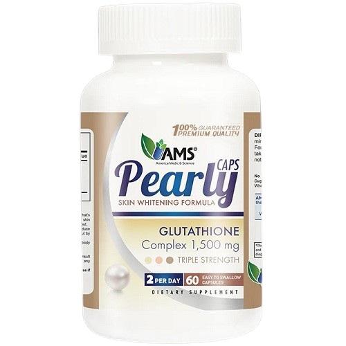 Ams Pearly Skin enhancing Dietary Supplement 60Capsules