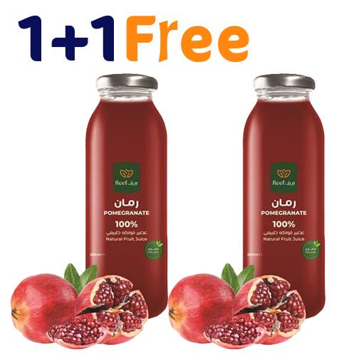 Reef Organic Pomegranate Juice 250ml 1+1Free