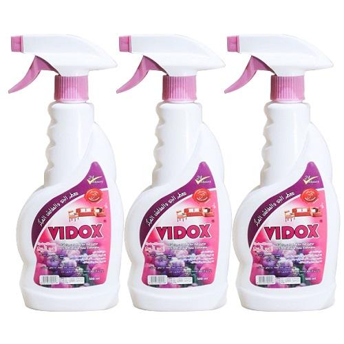 Vidox Concentrated Air and Linen Freshener Scent of Spring Flower 500ml 3Pcs