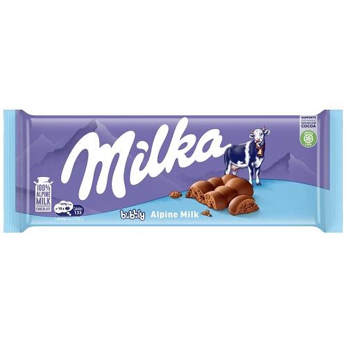 ميلكا بابلي شوكولاتة بالحليب 90جم