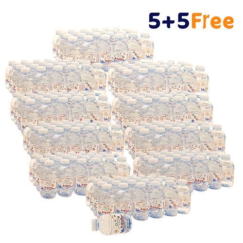 Aqua 5 Low Sodium Groundwater 200ml 24Pcs 5Packet + 5Free