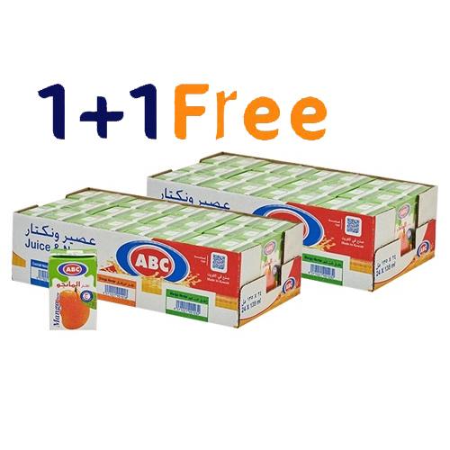 اي بي سي نكتار مانجو 135مل 24حبة 1+1مجانا