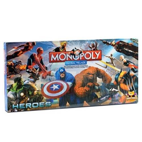 Monopoly Heroes Board Game No.2058Y