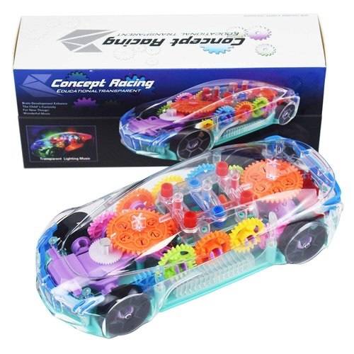 Concept Racing Educational Transparent with Light Toy