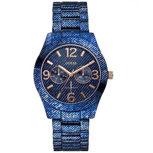 Guess True Blue Wrist Watch Blue