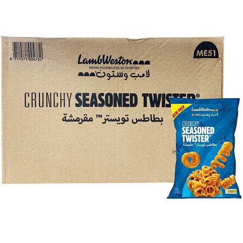 Lamb Weston Potato Twister 2.5kg 4Pcs 1Carton