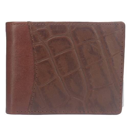 Men Wallet Brown Model No.MW-GL-BRN-001
