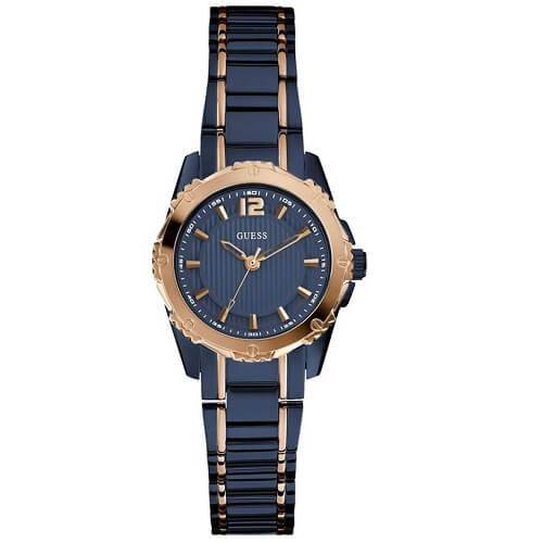 Guess Mini Intrepid Wrist Watch Blue Model No.W0234L4