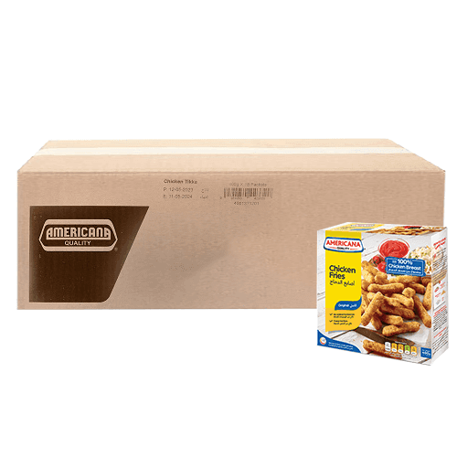 Americana Chicken Fries 400g 18Pcs 1Carton