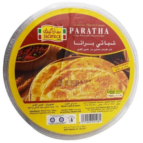 Sara Cake Chapatti Paratha 12Pcs 960g