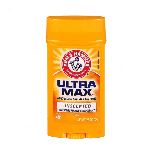 Arm&Hammer Ultra Max Unscented Antiperspirant Deodorant 48h protection 73g