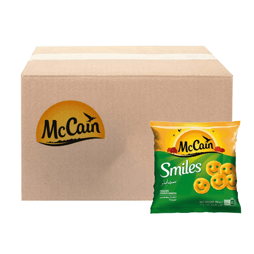 Mccain Potato Smile 750g 12Pcs 1Carton