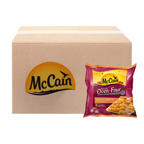 Mccain Marinated Mashed Croquette Potatoes 750gm 8Pcs 1Carton