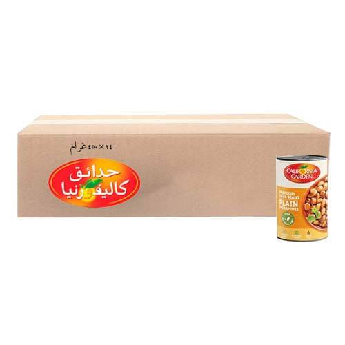 California Gardens Foul Medames Piece First Grade Plain 450g 24Pcs 1Carton