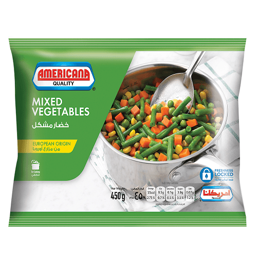 Americana Mixed Vegetables 450g