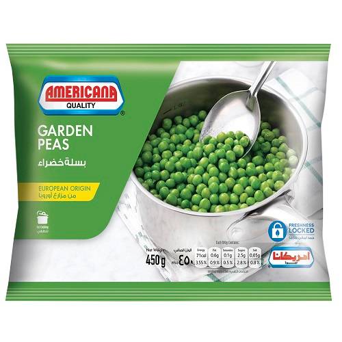 Americana Garden Peas 450g