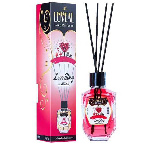 Luveal Love Story Reed Scented Diffuser 120ml