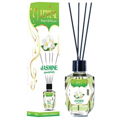 Luveal Jasmine Reed Scented Diffuser 120ml