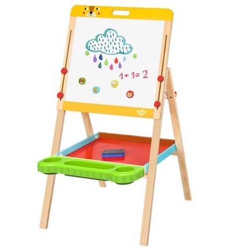 Tooky Toy Double Sided Wooden Board Game 16Pcs Model No.TL113