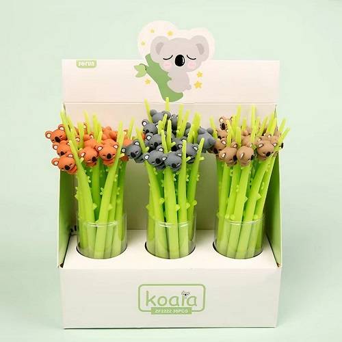 KoalaGrove Pens with Shape of Tree with Koala