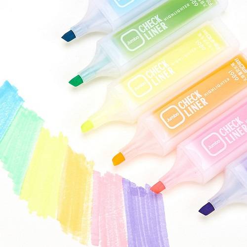 Rainbow Bright Highlighter Pens