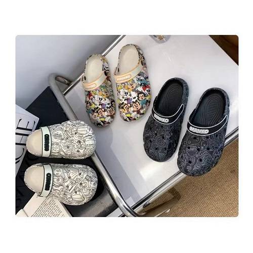 Cozy Charm Printed Clogs