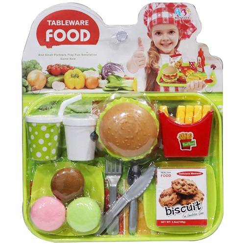 Hamburger Set Toy No.8802-12