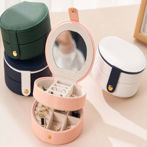 Mirrored Duo Jewelry Organizer