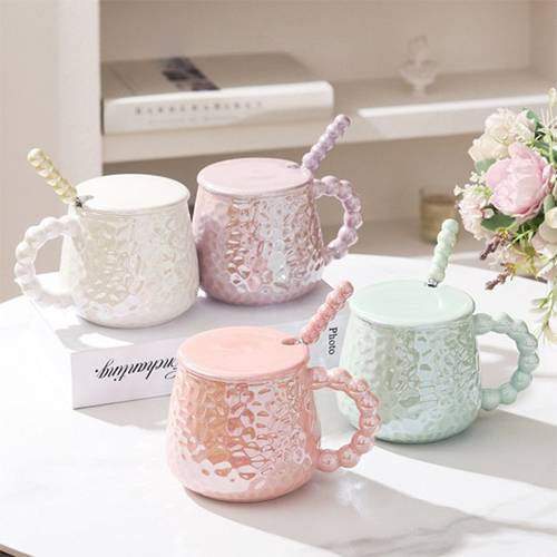 Dimple Delight Ceramic Cup