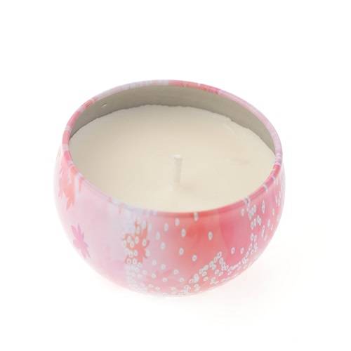Scented Candle with Sakura Scent