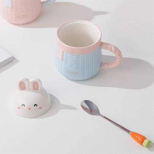 Bunny Hug Ceramic Cup