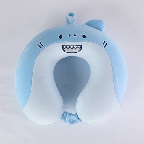 U Shaped Pillow Sky Blue