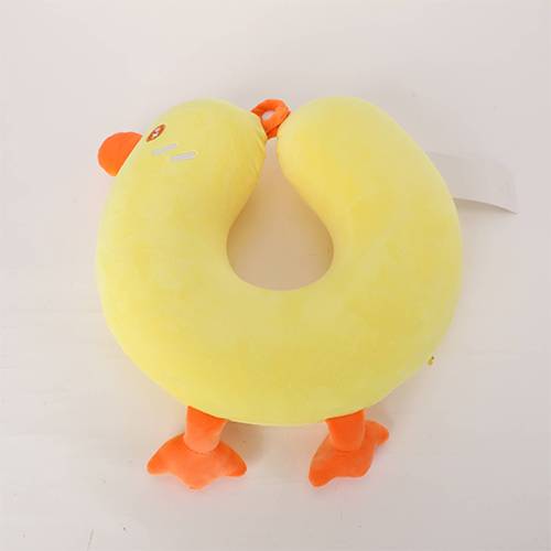 U Shaped Pillow Yellow