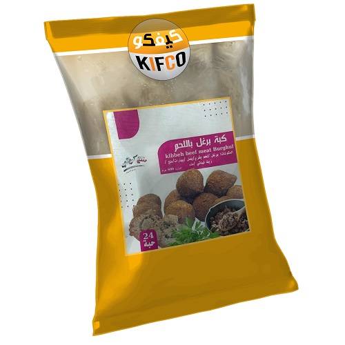 kibbeh Beef Meat Bulgur 24Pcs